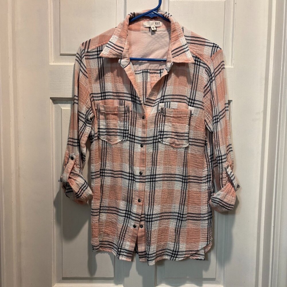 Kut From The Kloth Florence Button Down Top